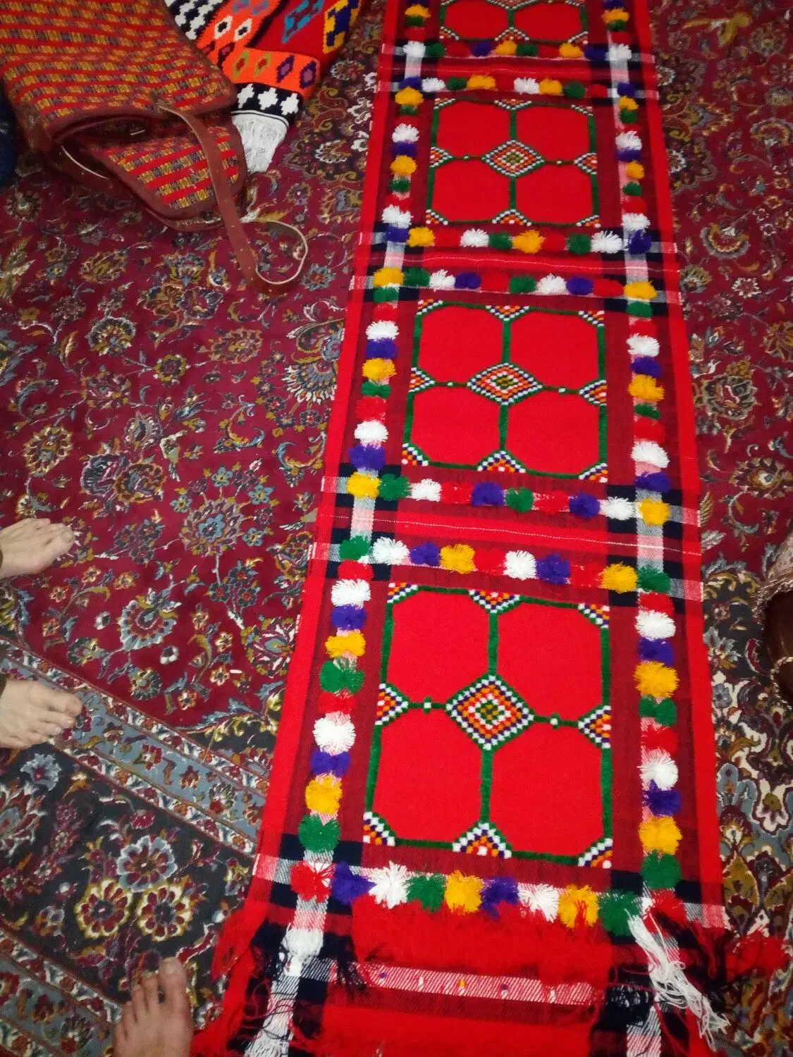 گلیم|گلیم، جاجیم، گبه|یاسوج, |دیوار