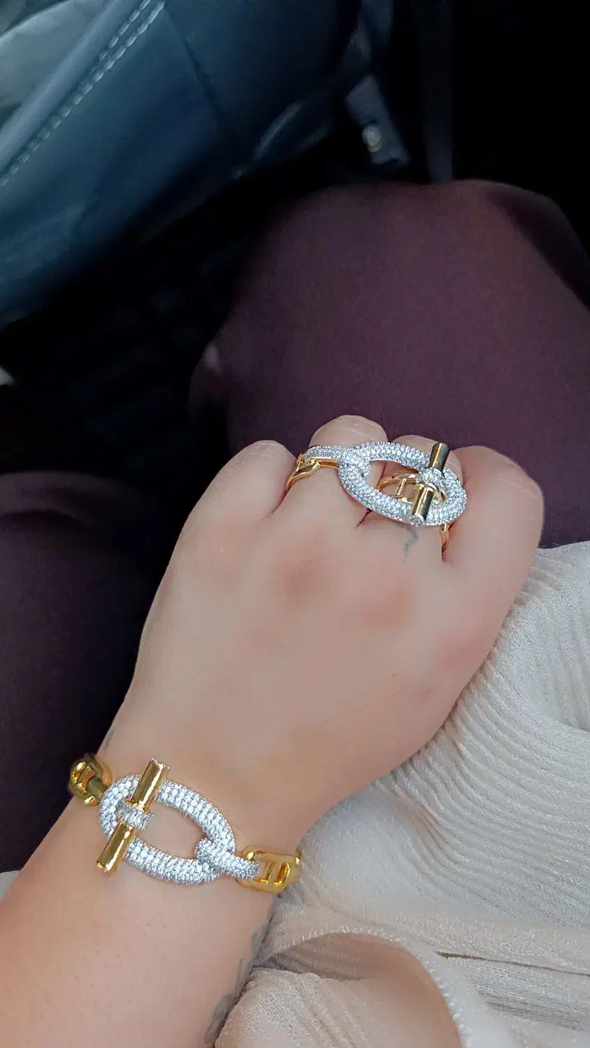 دستبند هرمس کاملا نو بدون استفاده تثبیت رنگ|زیورآلات و اکسسوری|ورامین, شهرک فجر|دیوار