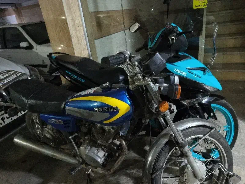 موتور هندا ۱۲۵ مزایده|موتورسیکلت|تهران, دستغیب|دیوار