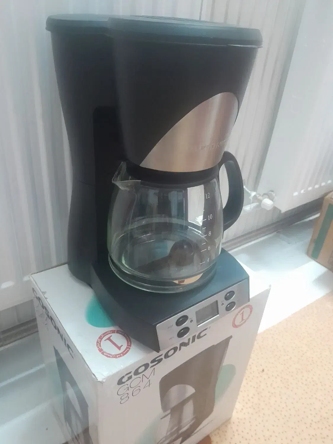 قهوه ساز GOSONIC|سماور، چای‌ساز، قهوه‌ساز|بیرجند, |دیوار