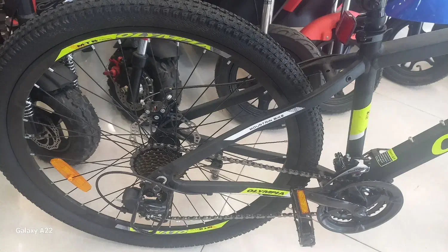 دوچرخه ۲۶ المپیا خارجی دندهای|دوچرخه، اسکیت، اسکوتر|جهرم, |دیوار