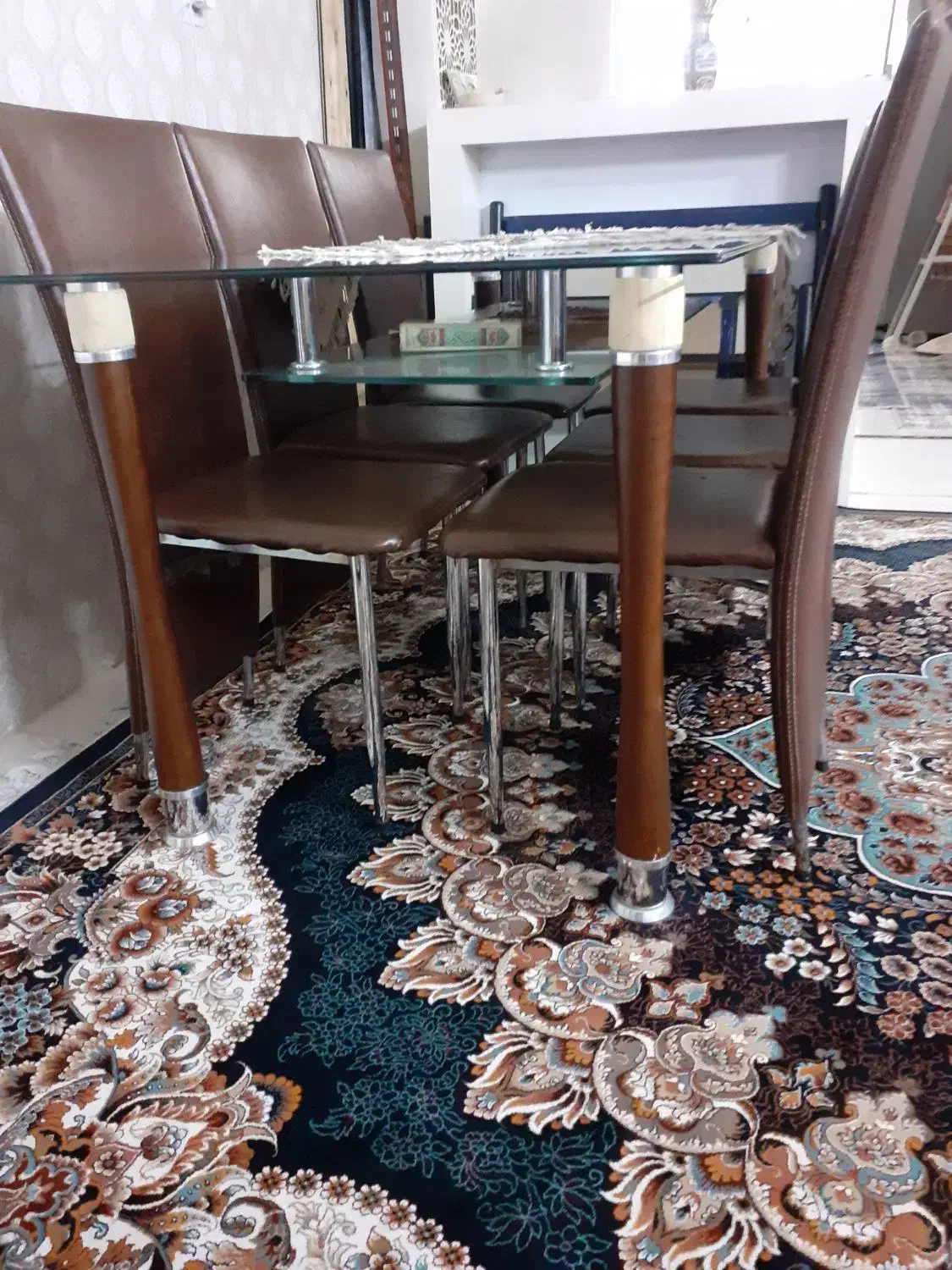 میز نهار خوری ۶نفره|میز و صندلی غذاخوری|مشهد, یاس|دیوار