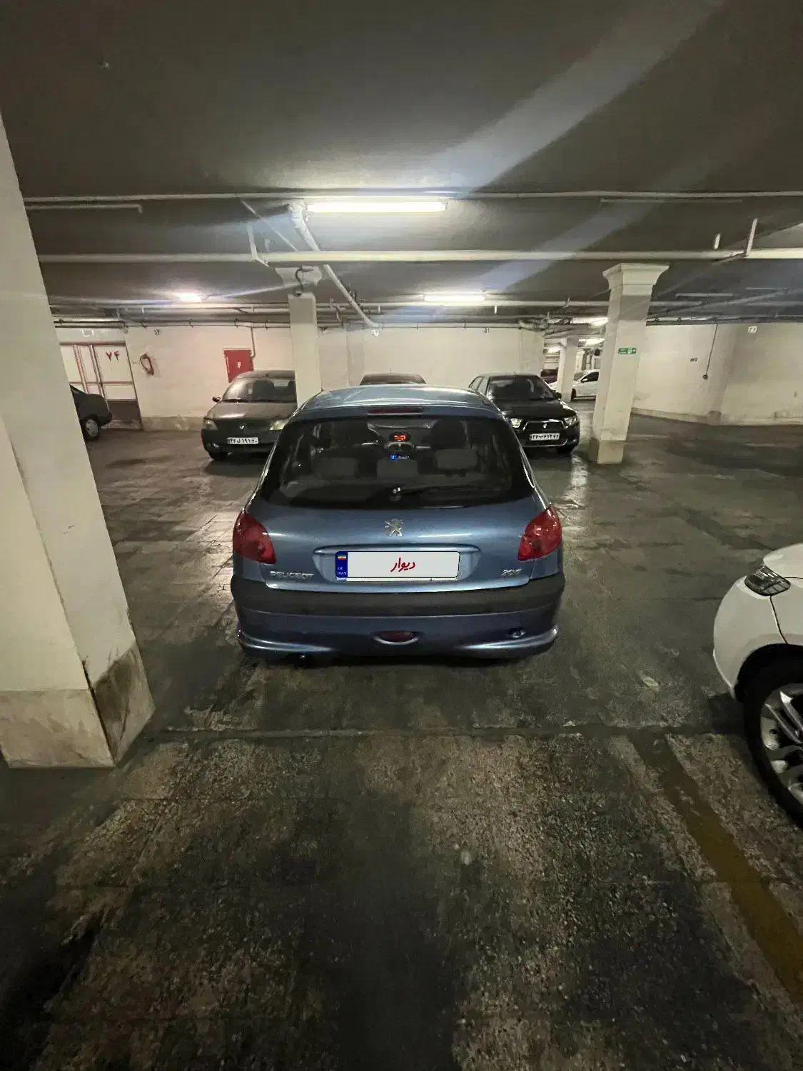 206 تیپ ۵ مدل ۹۳|خودرو سواری و وانت|تهران, پردیسان|دیوار