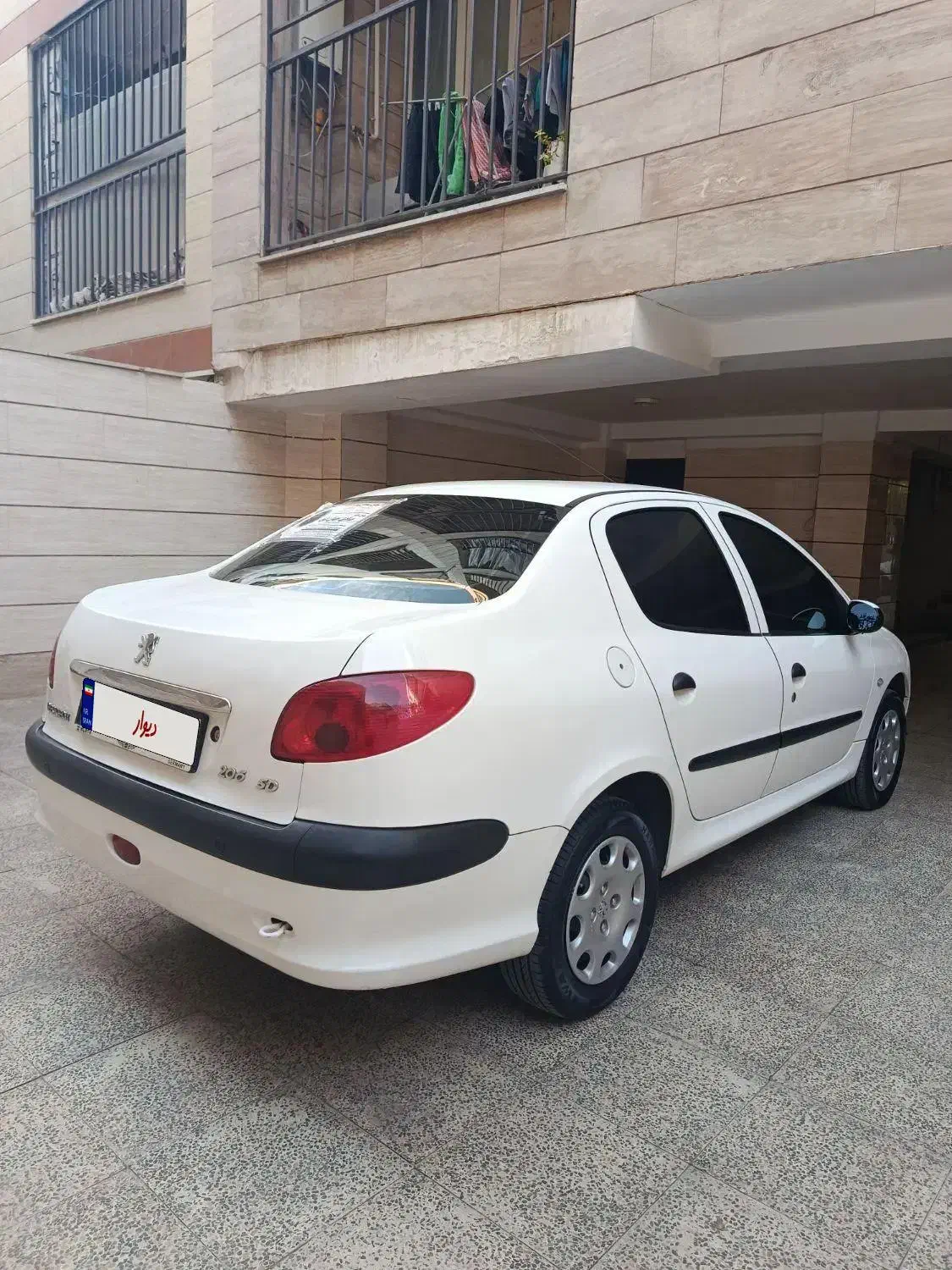 پژو 206 SD v8|خودرو سواری و وانت|الوند, |دیوار