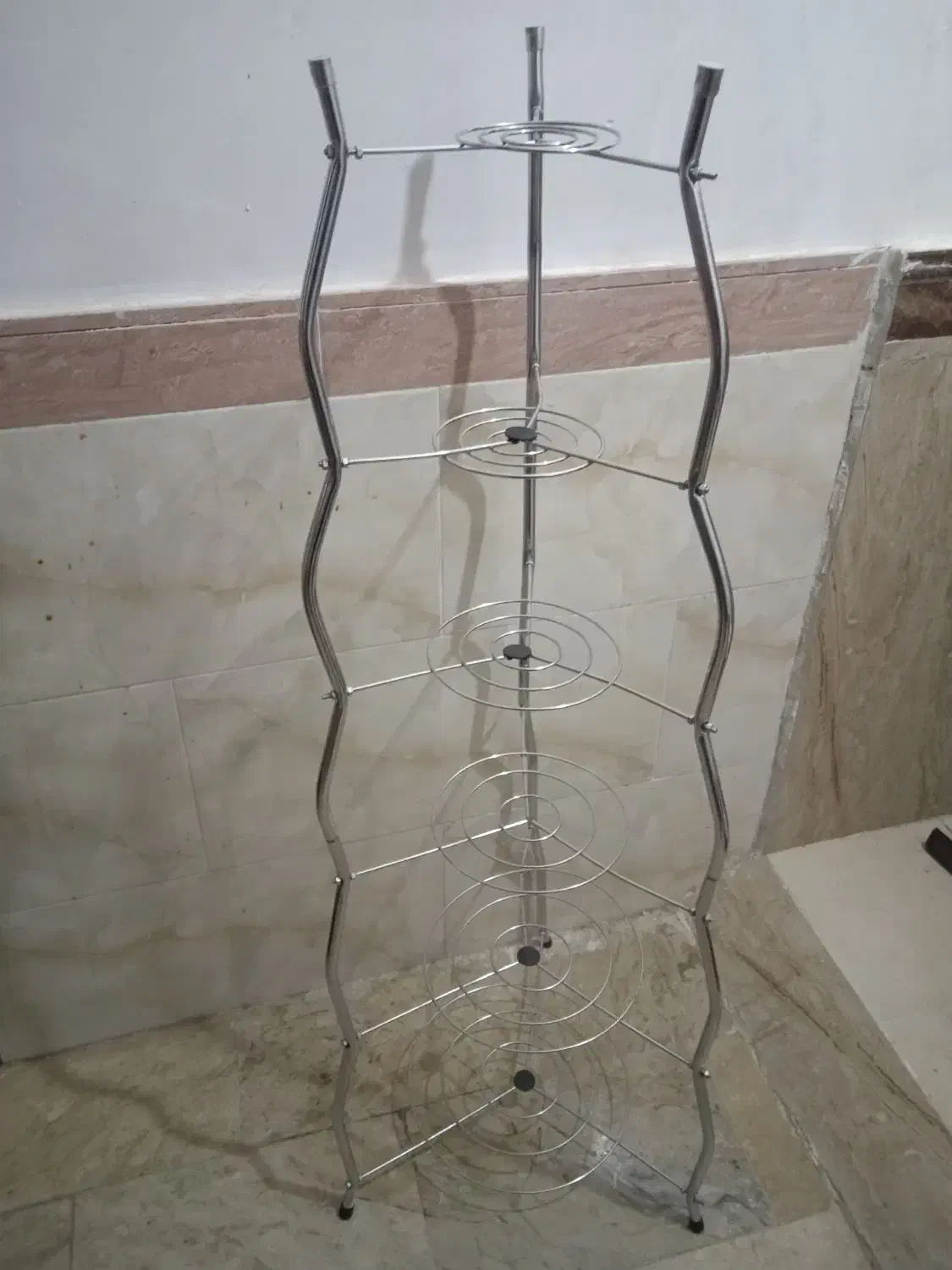 جا قابلمه استیل در حد نو|آب‌چکان و نظم‌دهنده ظروف|نظرآباد, نظرآباد|دیوار