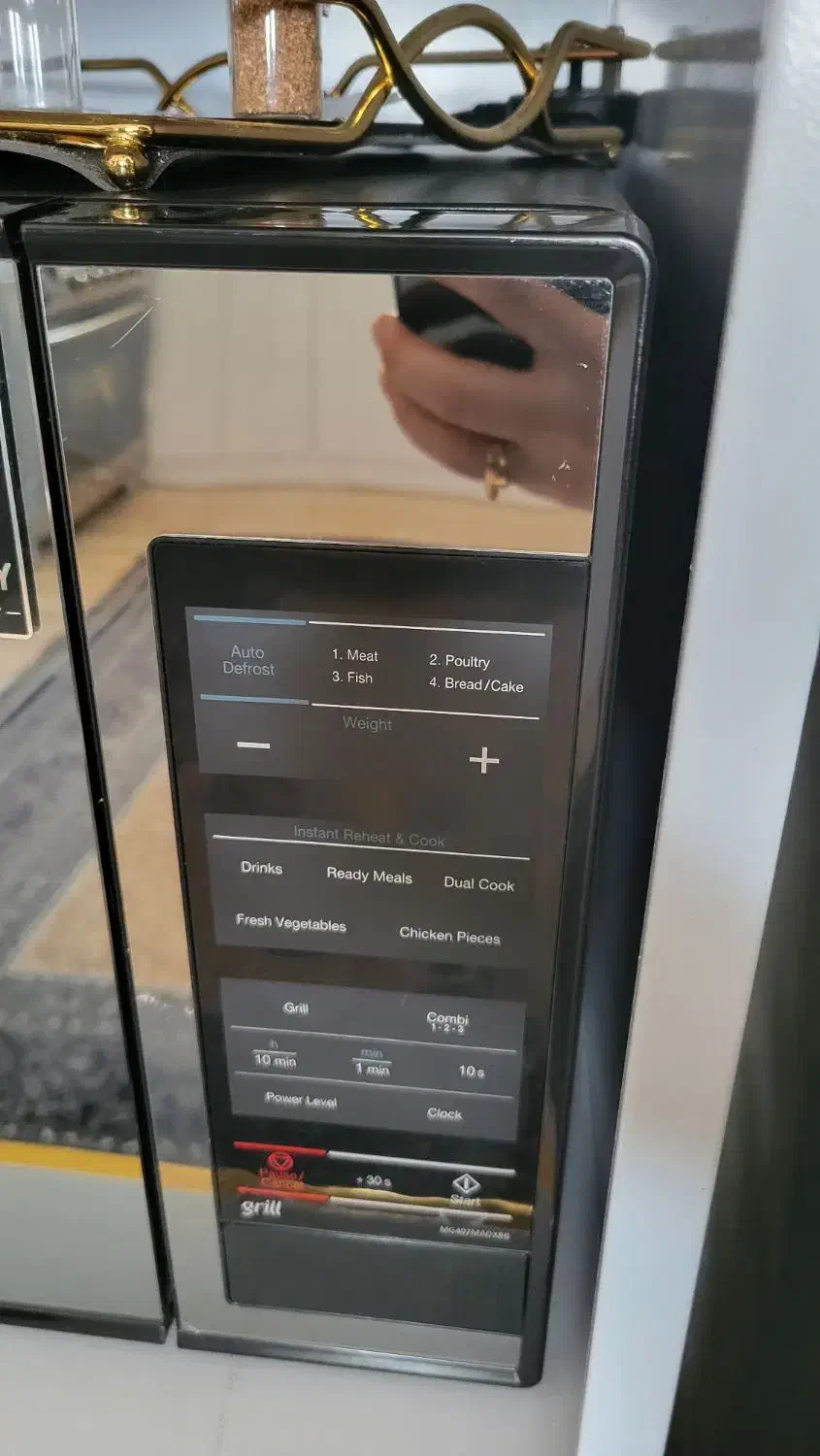 ماکروویو سامسونگ کاملانو و استفاده نشده با گارانتی|اجاق گاز و لوازم برقی پخت‌وپز|شهر بابک, |دیوار
