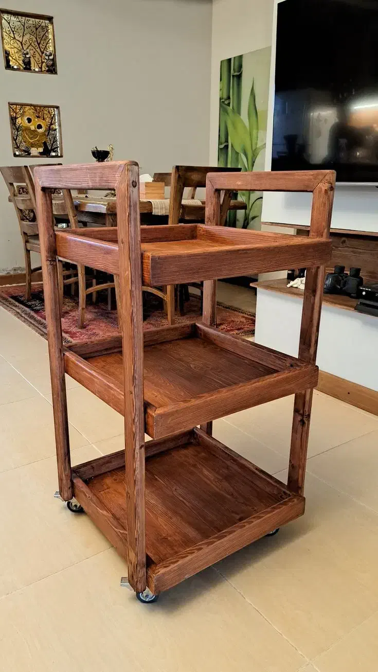 ترولی چوبی ثابت و چرخدار|آرایشگاه و سالن‌های زیبایی|مشهد, توس (بلوار توس)|دیوار