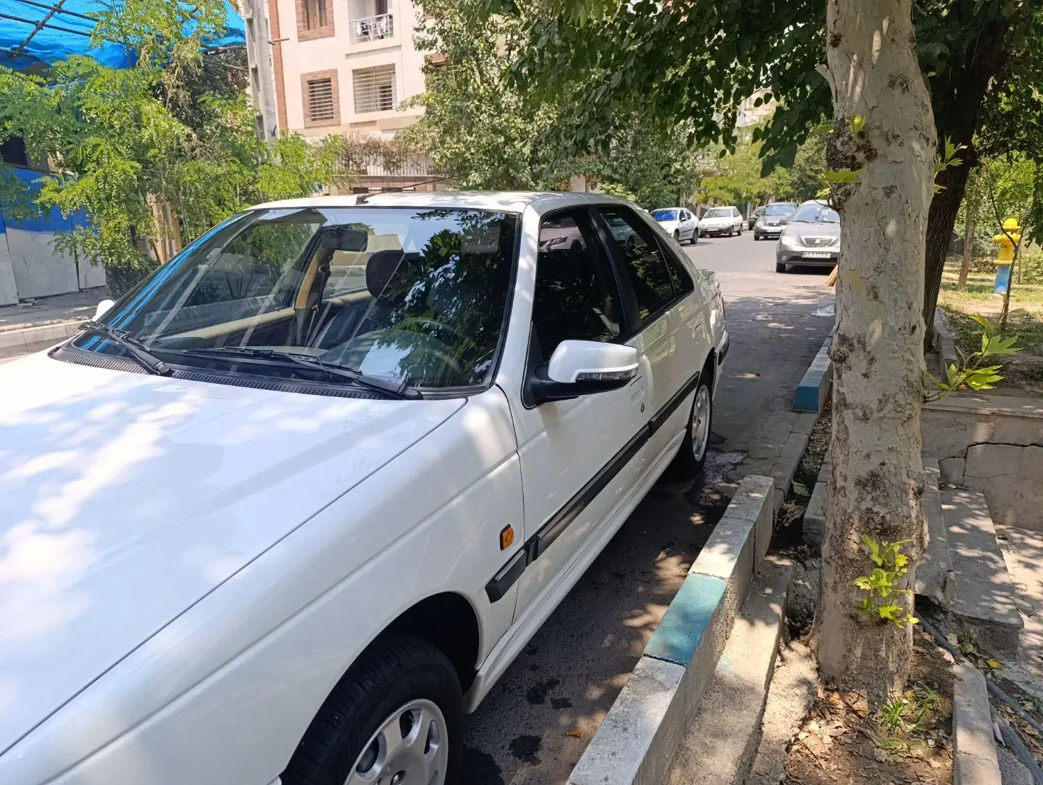 پرشیا مدل ۱۳۹۹ بی رنگ دزدگیر تصویری روکش صندلی چرم|خودرو سواری و وانت|تهران, پاسداران|دیوار