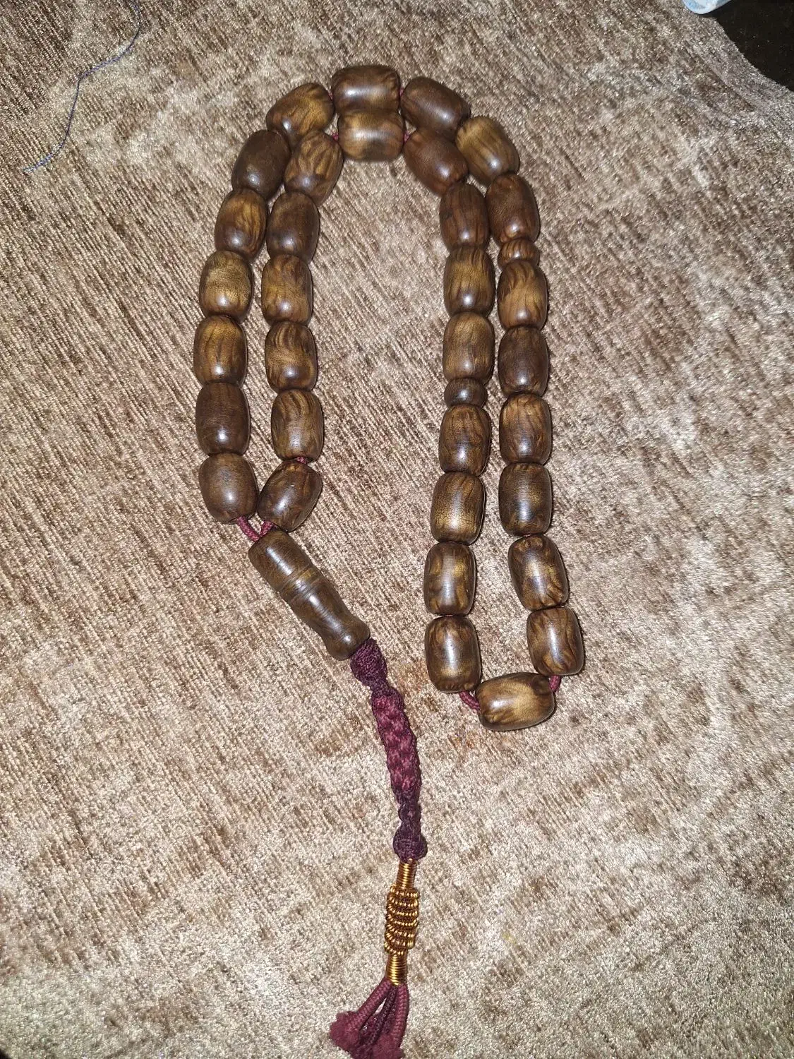 تسبیح سندلوس قدیمی|کلکسیون اشیاء عتیقه|اسلام‌‌آباد غرب, |دیوار