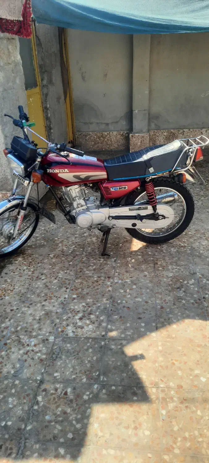 موتور ۱۲۵  تک هندل  پلاک ملی  مدارک کامل|موتورسیکلت|چغادک, |دیوار