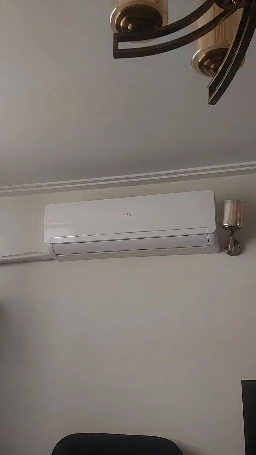 کولر اسپیلت ۲۴۰۰۰ AUX درجه یک درحدنو|کولر گازی و فن‌کوئل|رشت, شالکو|دیوار