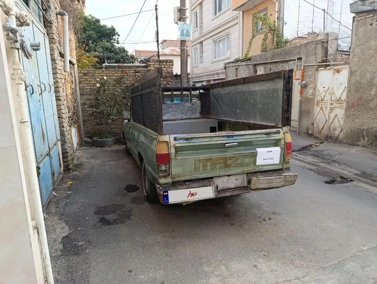 فروش ماشین وانت مزدا 1600مدل ،1370|خودرو سواری و وانت|مینودشت, |دیوار