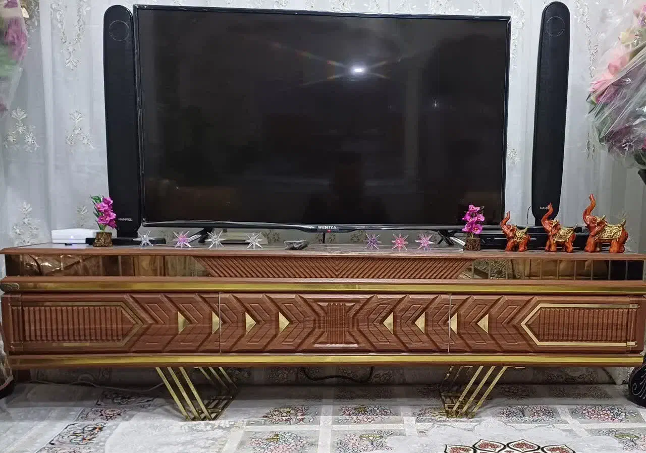 میز تلویزیون بزرگ ام دی اف|میز تلویزیون|جرقویه, |دیوار