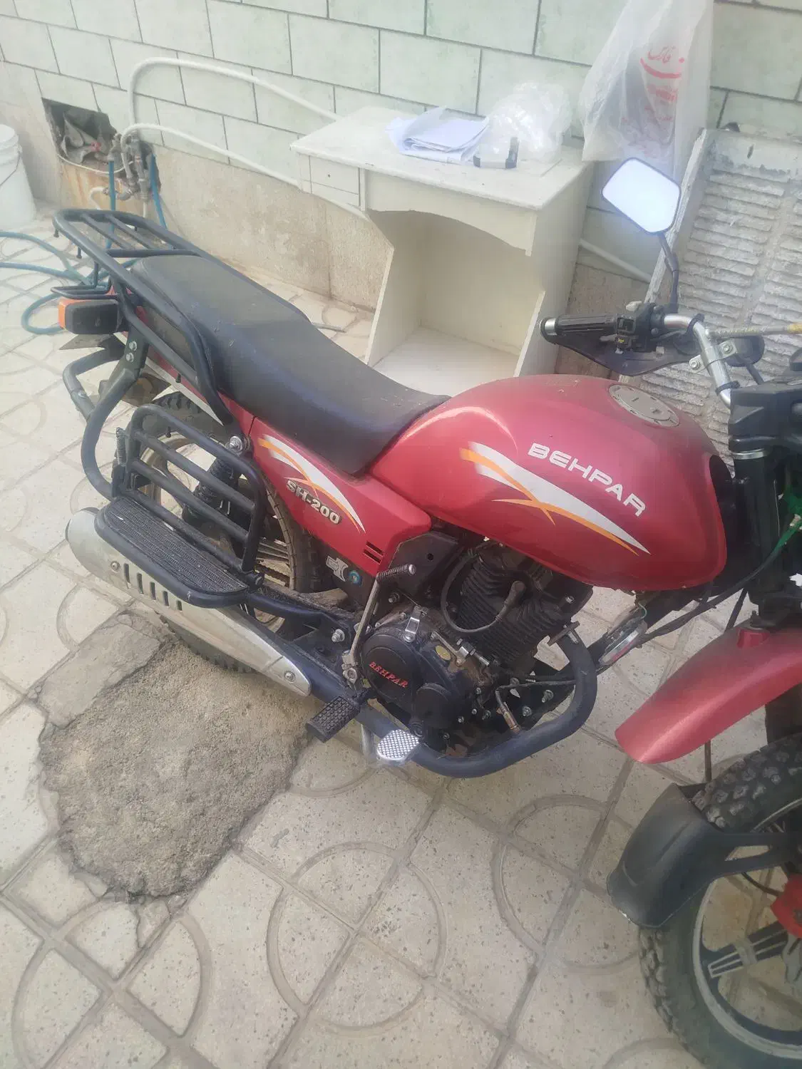 موتورسیکلت بهپر sh200 شکاری|موتورسیکلت|شیراز, مسلم|دیوار
