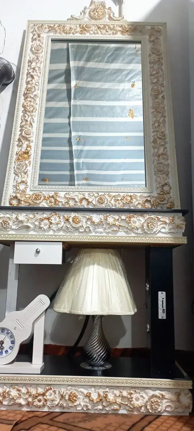 بوفه آینه شمعدان|بوفه، ویترین، کنسول|شراء, |دیوار