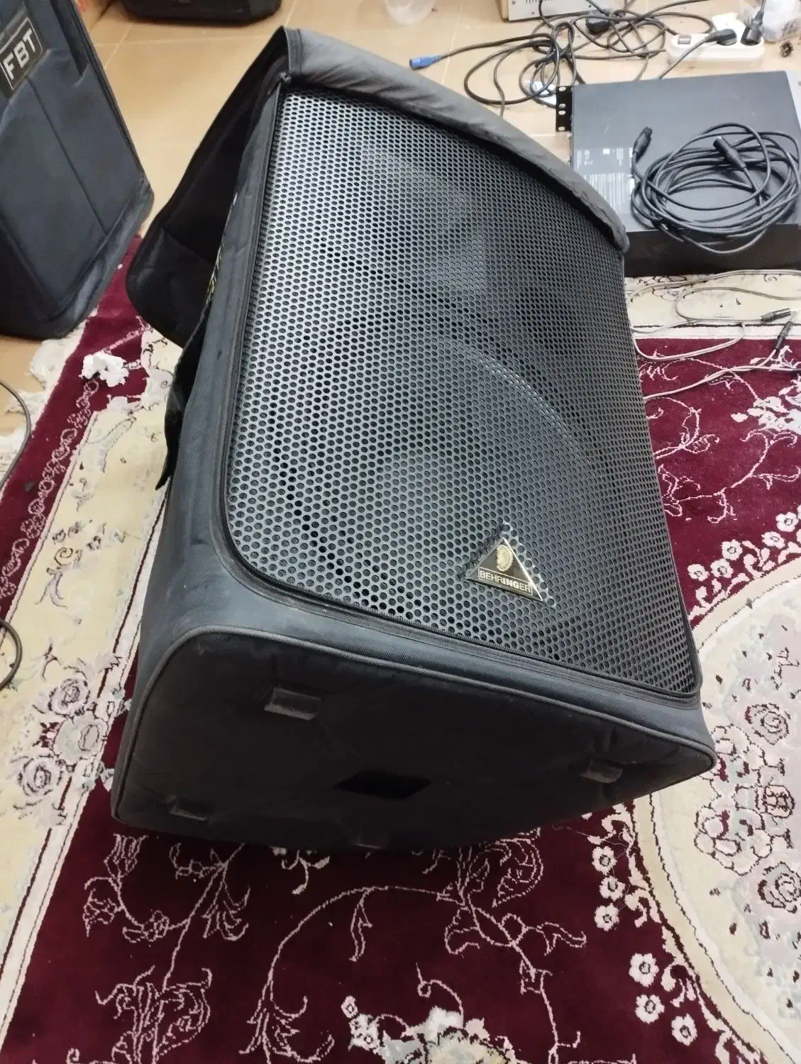 باند تک پسیو بهرینگر b1520 Pro/دایناکورد/ fbt/rcf|سیستم صوتی خانگی|قم, خاکفرج|دیوار