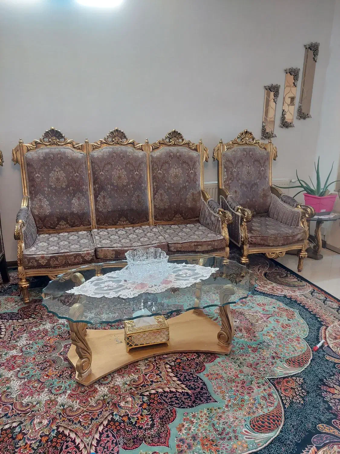 مبلمان استیل|مبلمان خانگی و میز عسلی|ورامین, ورامین|دیوار