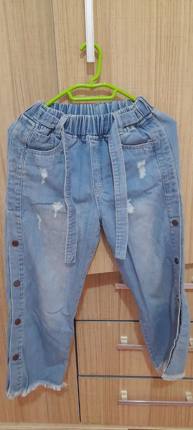 شلوار جین خارجی دخترانه|کفش و لباس بچه|شهریار, شهرک وائین|دیوار