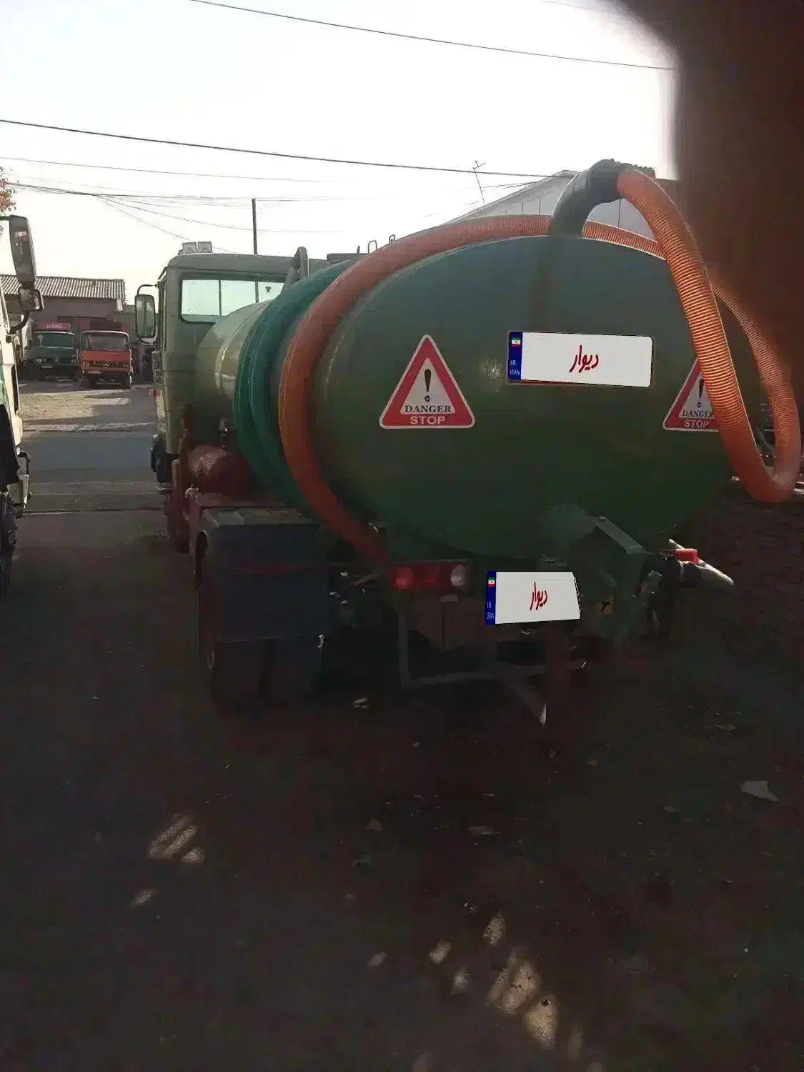 خاور 608 تانکر فاضلاب 69|خودرو سنگین|مشهد, رباط طرق|دیوار