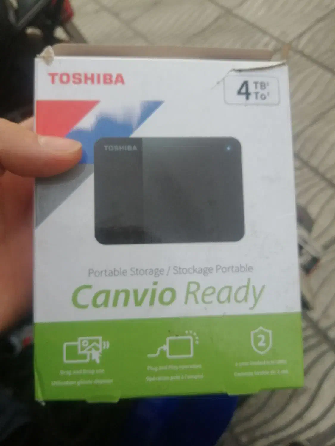 2عددهارد اکسترنال 4ترا توشیبا|قطعات و لوازم جانبی رایانه|تهران, تهرانپارس شرقی|دیوار