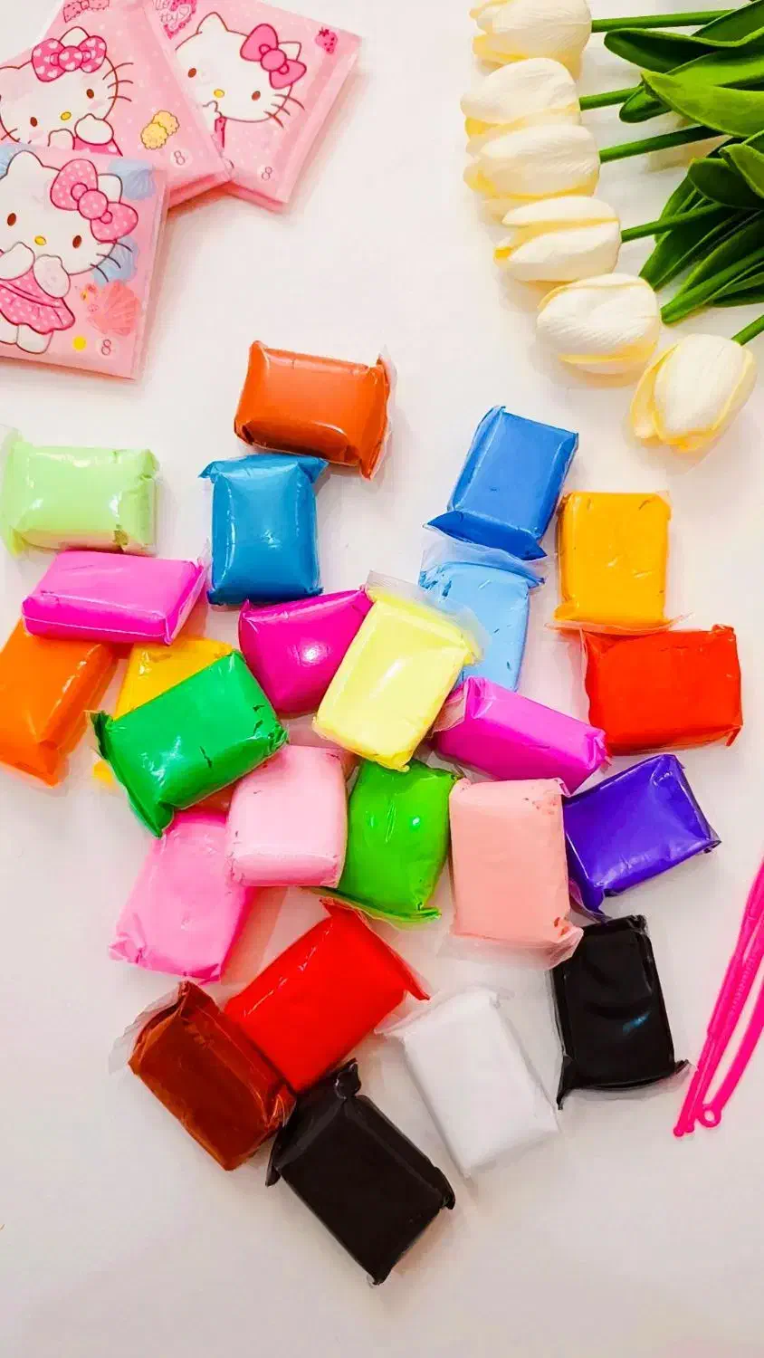 خمیر کلی ۲۴ تایی سایز بزرگ ، خمیربازی|اسباب‌‌بازی|مشهد, رستگار|دیوار