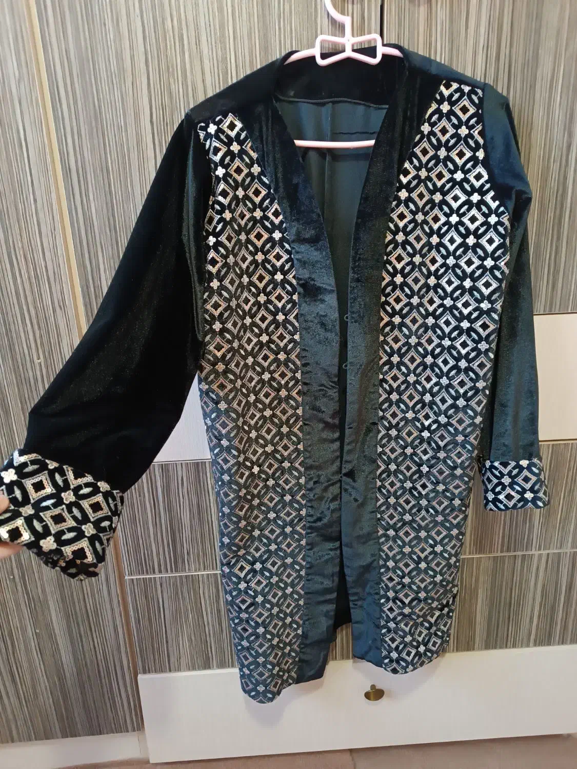 مانتو مجلسی سوزن دوزی|لباس|تبریز, |دیوار