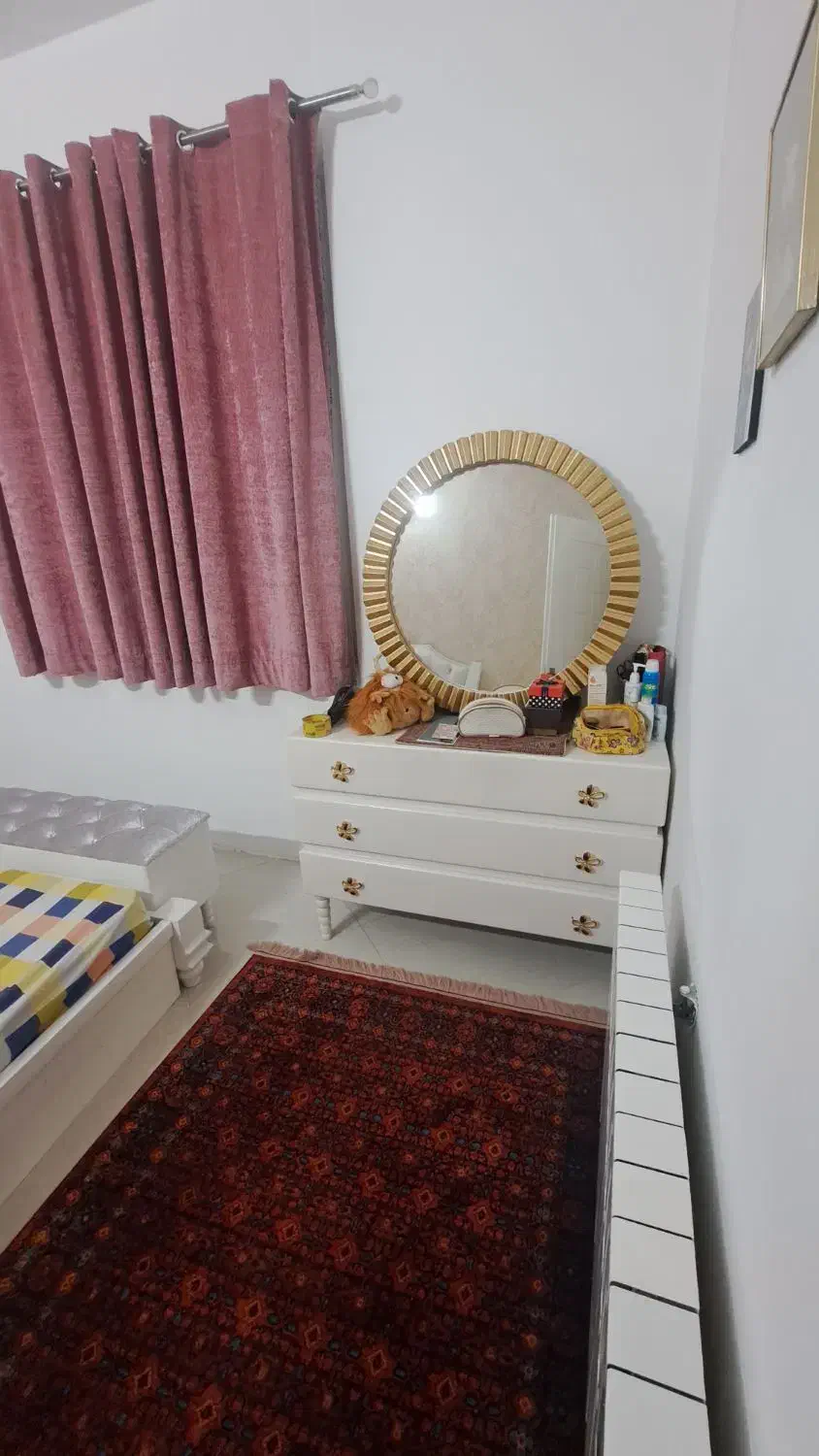 تخت دو نفره در حد نو|تخت و سرویس خواب|مشهد, الهیه|دیوار