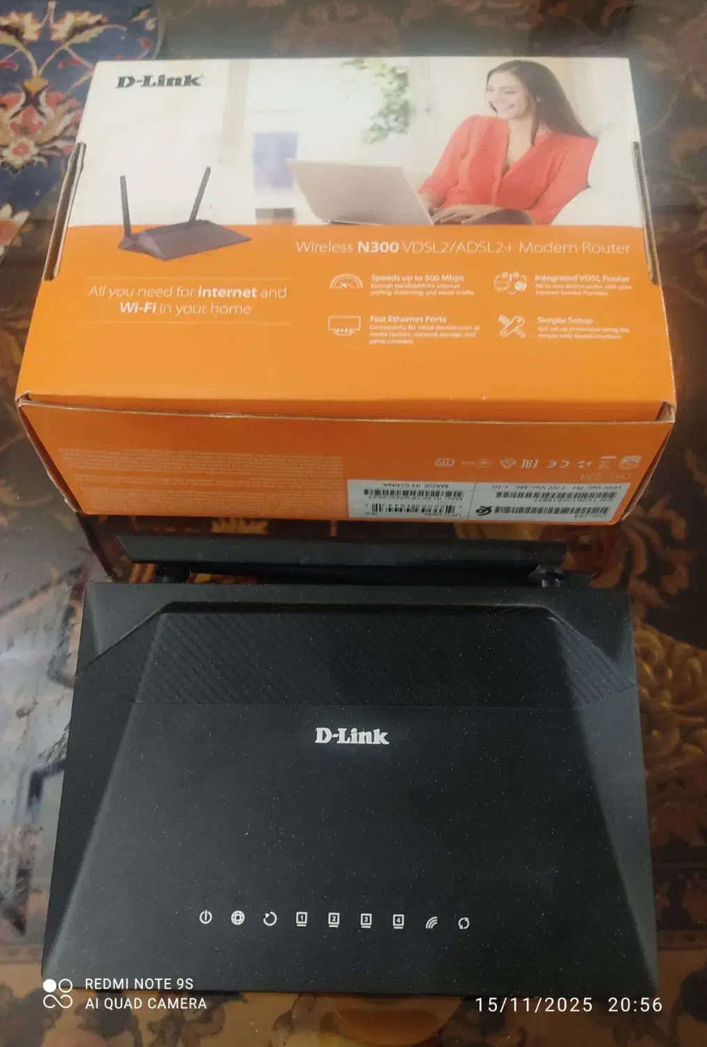 دو عددمودمVDSL مدل dsl 224 + مودم adsl دلینک|مودم و تجهیزات شبکه|اراک, |دیوار