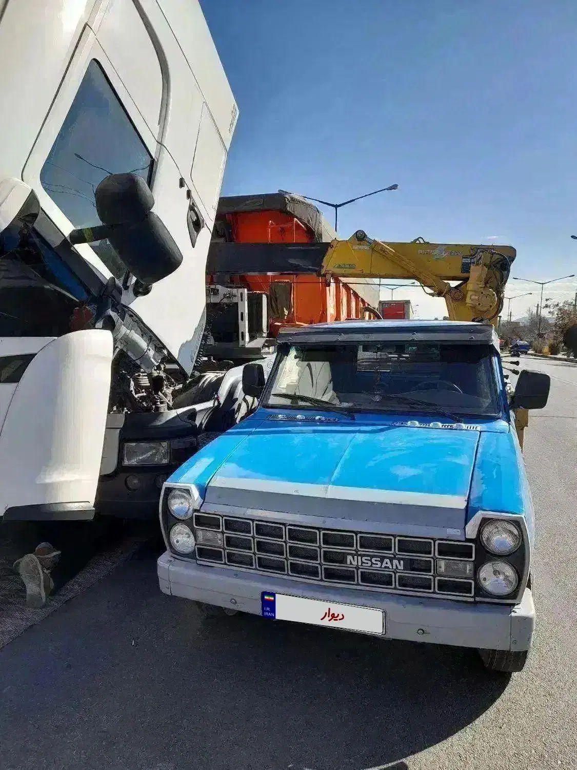 جرثقیل نیسانی مدل ۸۸ انژکتور|خودرو سنگین|چهاردانگه (تهران), |دیوار