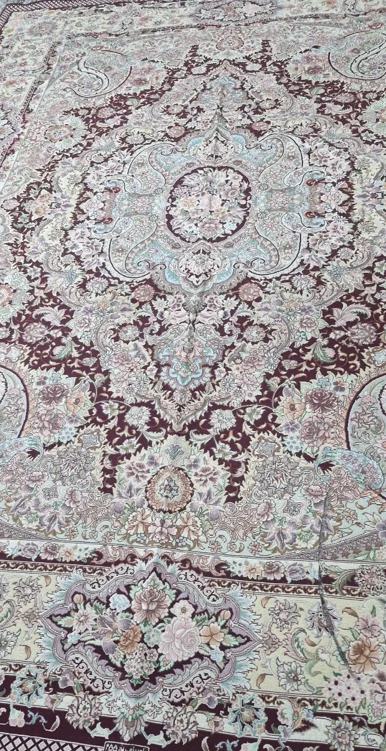 روفرشی طرح فرش جنس ابریشمی ۱۵۰۰|روفرشی|تهران, اسفندیاری|دیوار