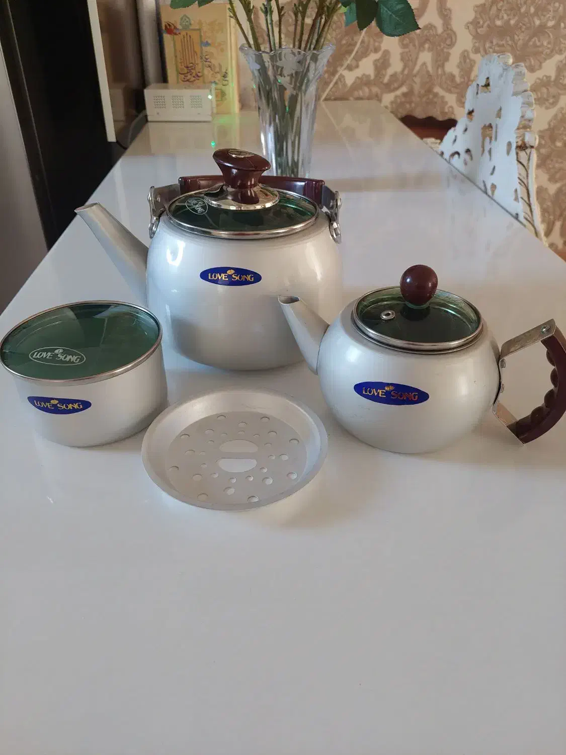 کتری قوری لاوسونگ نونو|قوری، کتری، قهوه‌ساز دستی|شیراز, درکی|دیوار