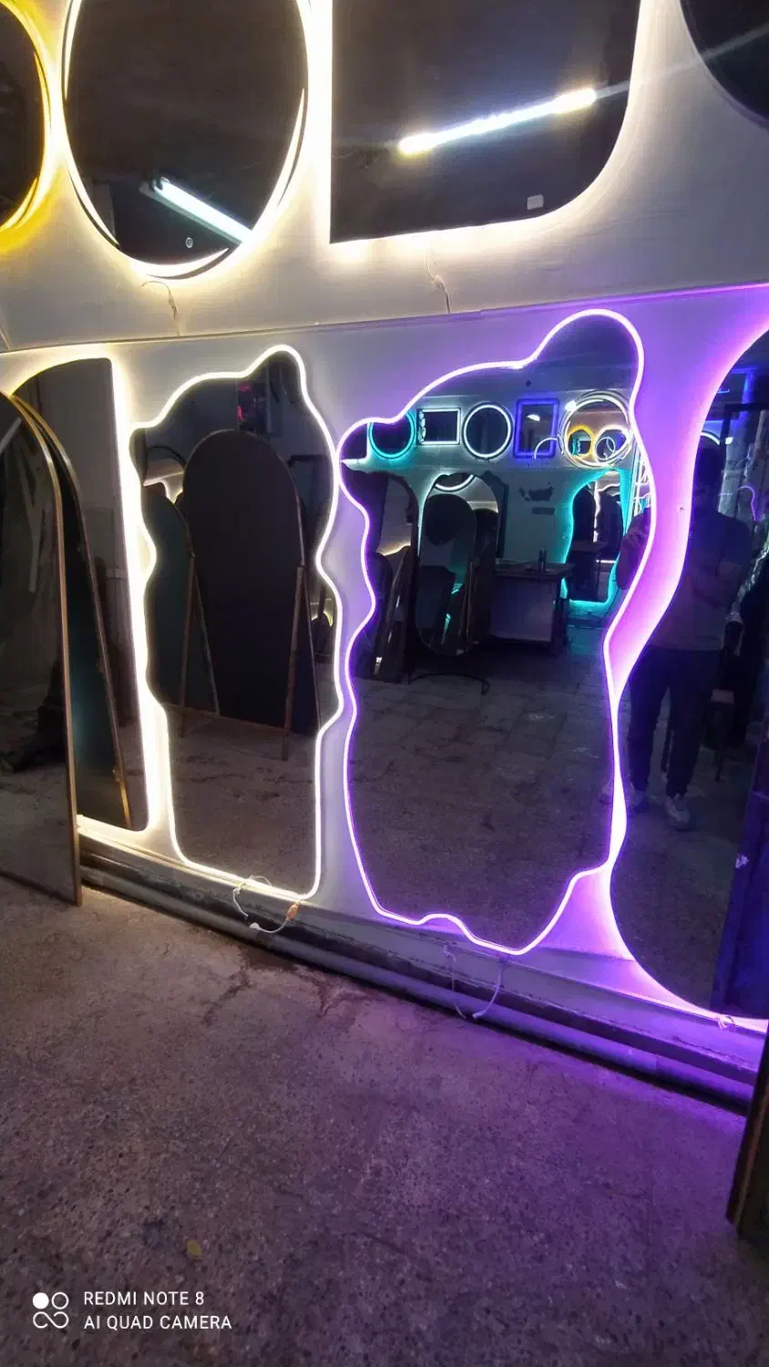 آینه قدی و درب فرم لس|آینه|قائن, |دیوار