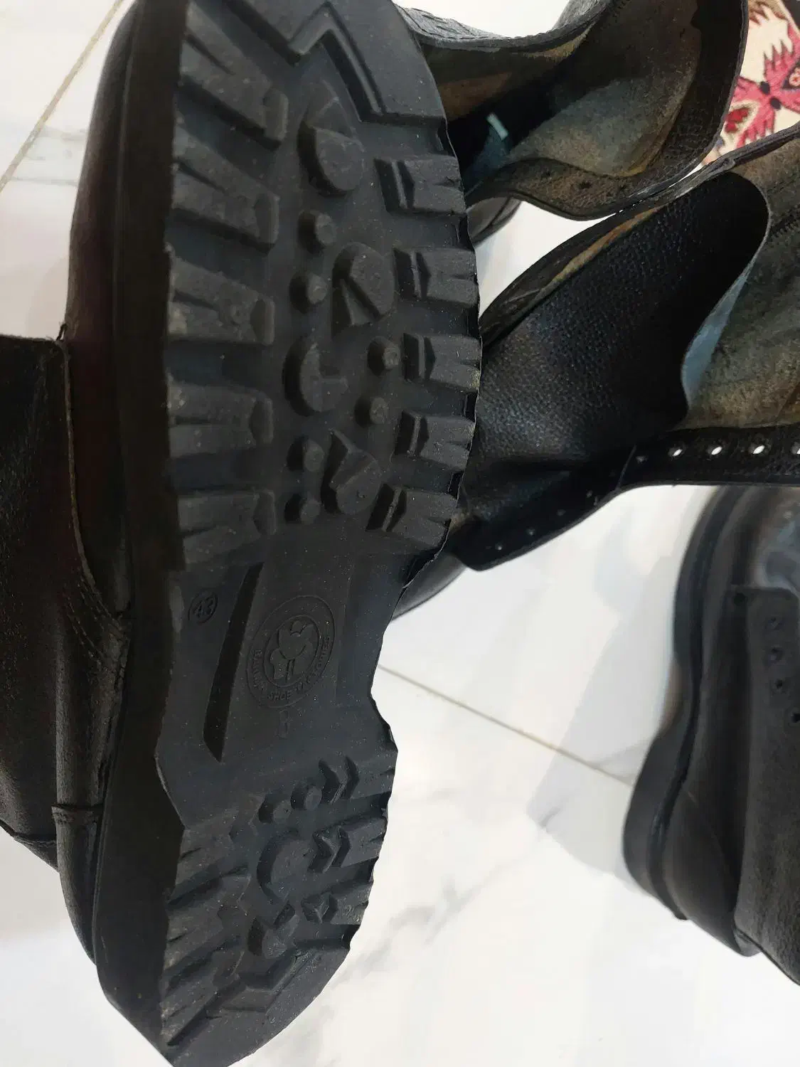 پوتین سربازی سایز ۴۲ و ۴۳ استفاده نشده|کیف، کفش، کمربند|شیراز, غدیر جنوبی|دیوار