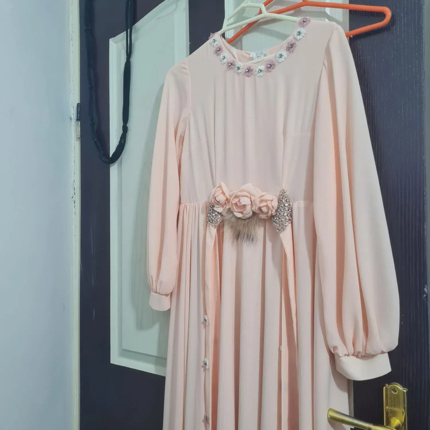 لباس مجلسی گلبهی پوشیده|لباس|فسا, |دیوار