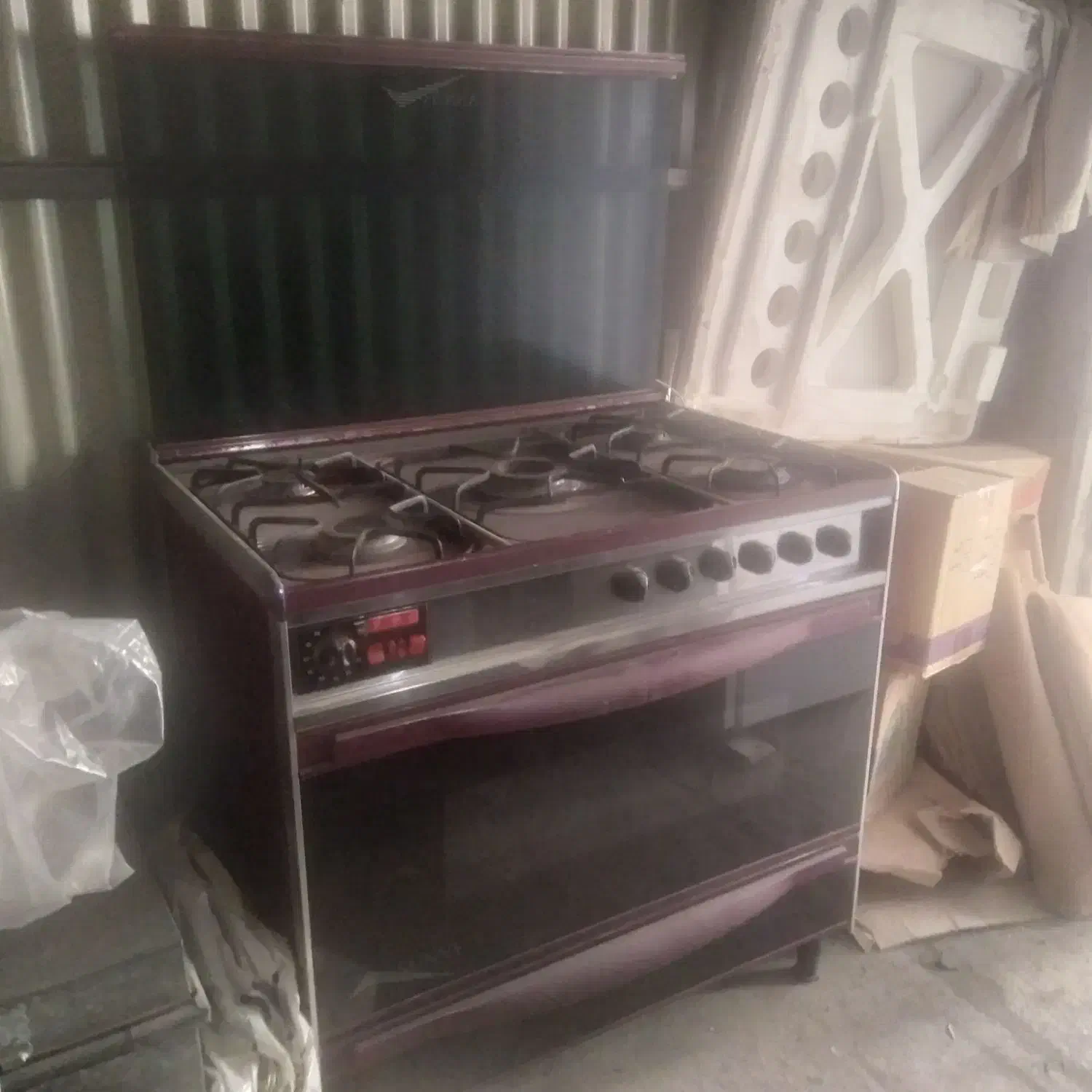 فروش فرگازثانی|اجاق گاز و لوازم برقی پخت‌وپز|فولادشهر, C1|دیوار