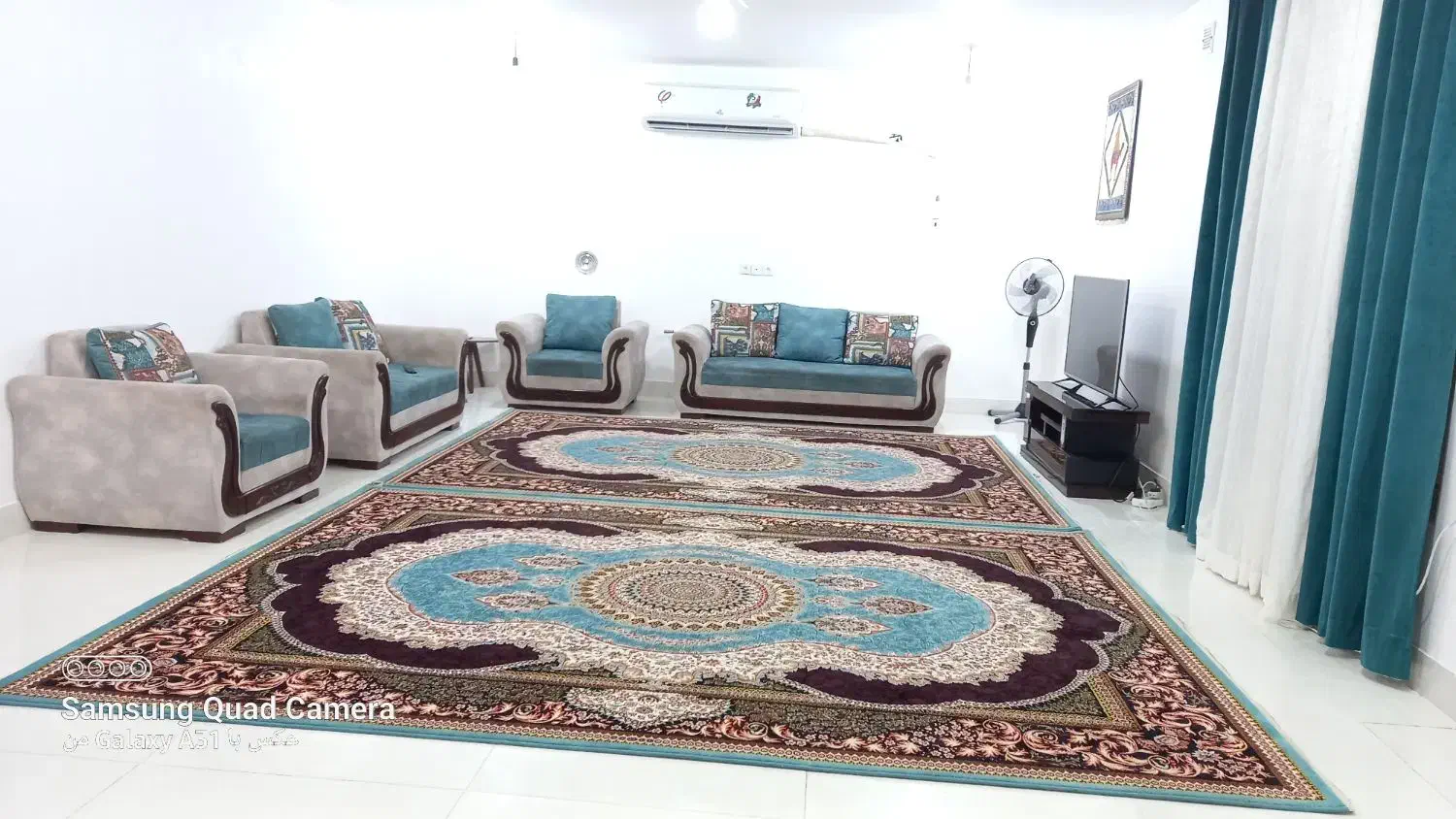 فروش مبل هفت نفره|مبلمان خانگی و میز عسلی|عسلویه, |دیوار