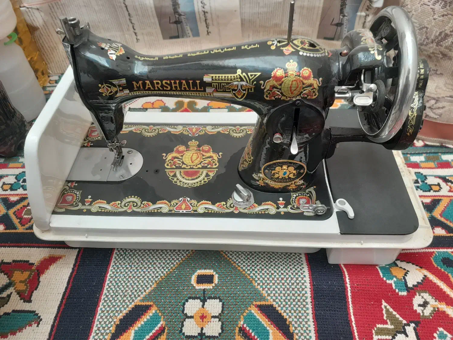 چرخ خیاطی|چرخ خیاطی و ریسندگی|قیدار, |دیوار