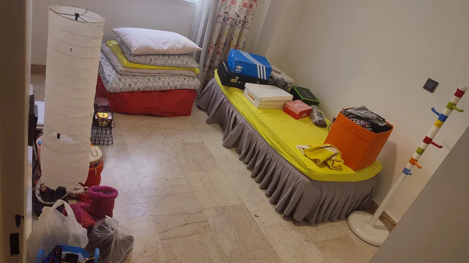 تخت خواب به همراه تشک و باکس فلزی|تشک تختخواب|تهران, باغ فیض|دیوار