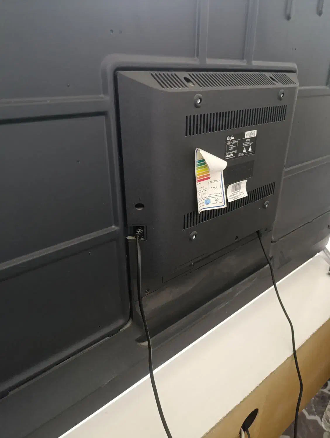 تلویزیون ال ای ۵۵ سالم در حد نو مارک تجا هوشمند|تلویزیون و پروژکتور|نجفآباد, کهریزسنگ|دیوار