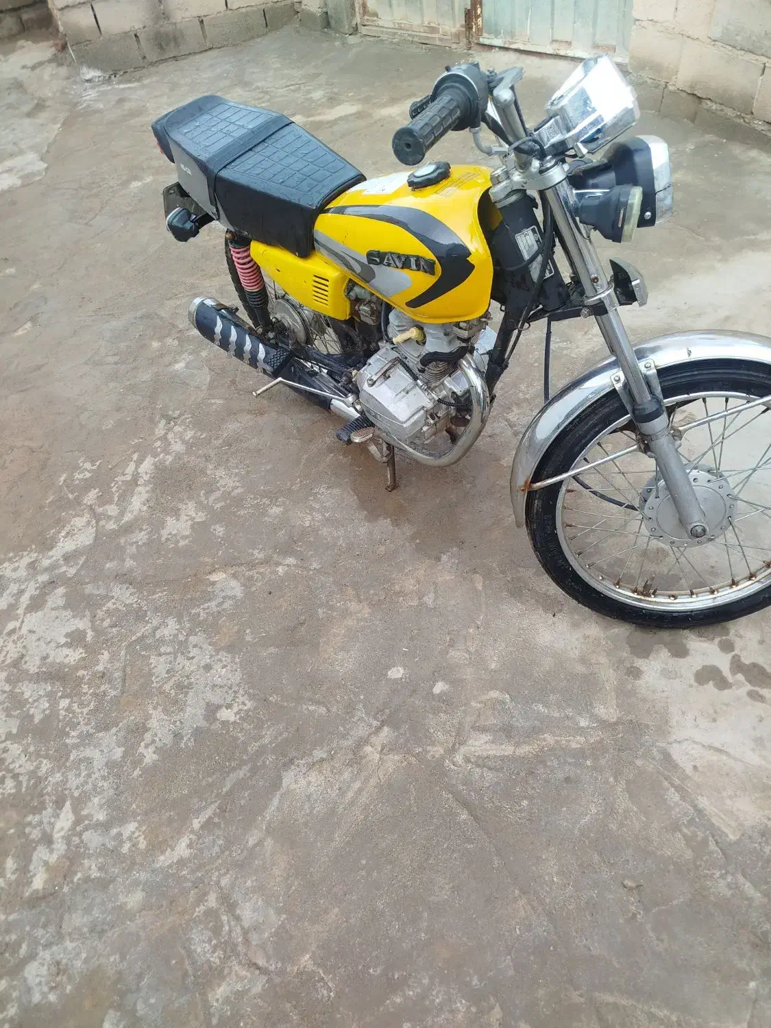 موتور|موتورسیکلت|میان جلگه, |دیوار