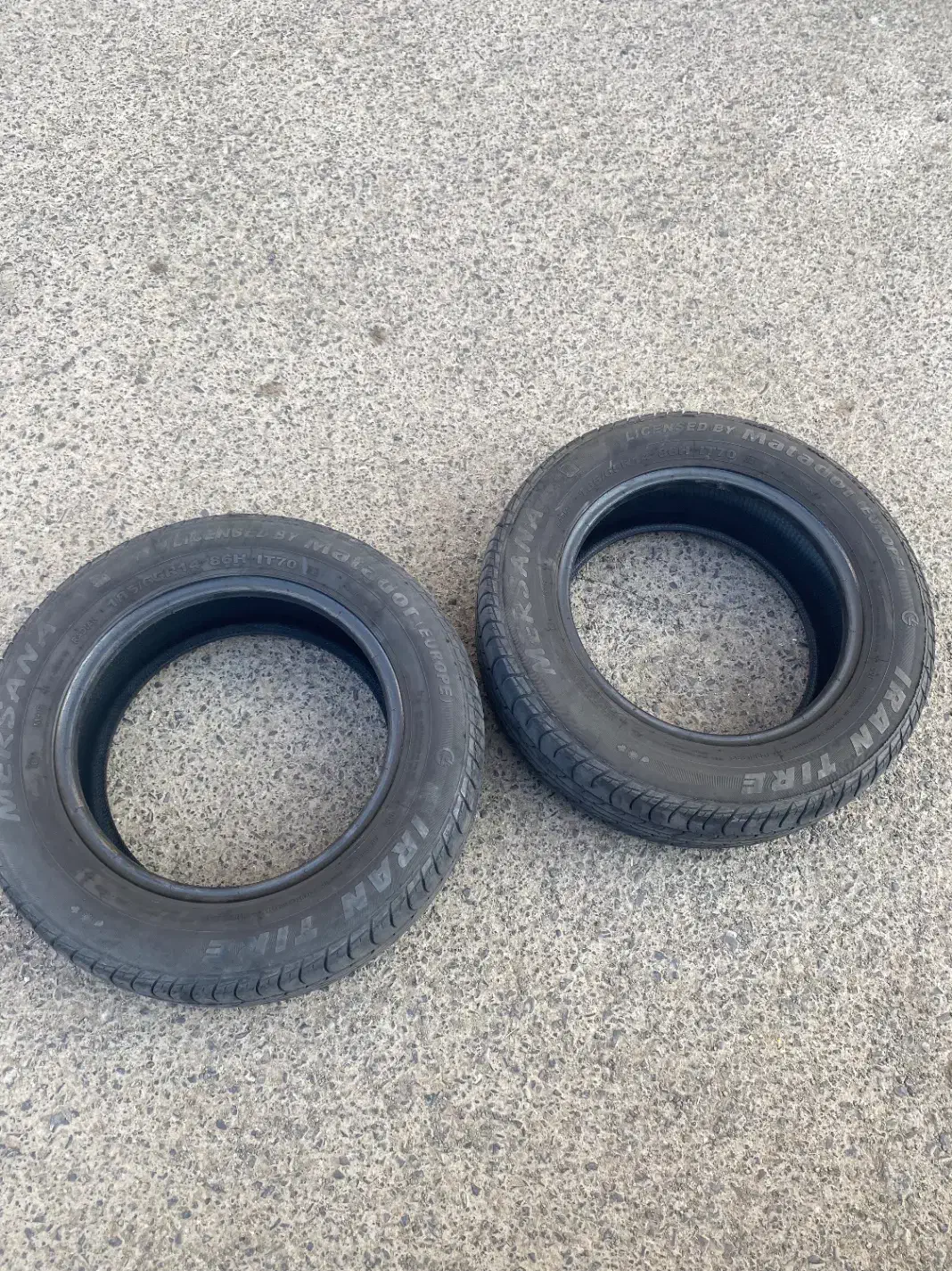 یک جفت لاستیک|قطعات یدکی و لوازم جانبی|قم, پردیسان|دیوار