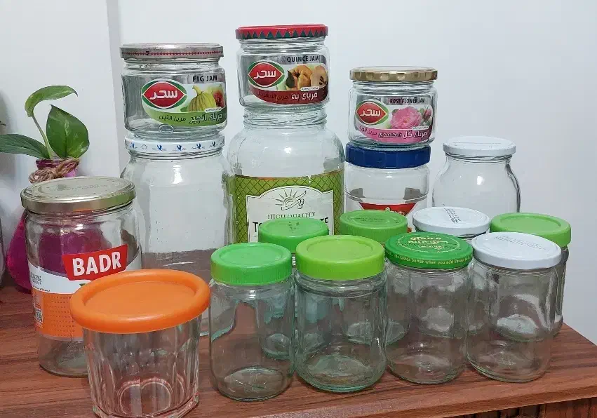 شیشه ترشی و مربا|ظروف نگهدارنده، پلاستیکی، یکبارمصرف|رشت, جانبازان|دیوار