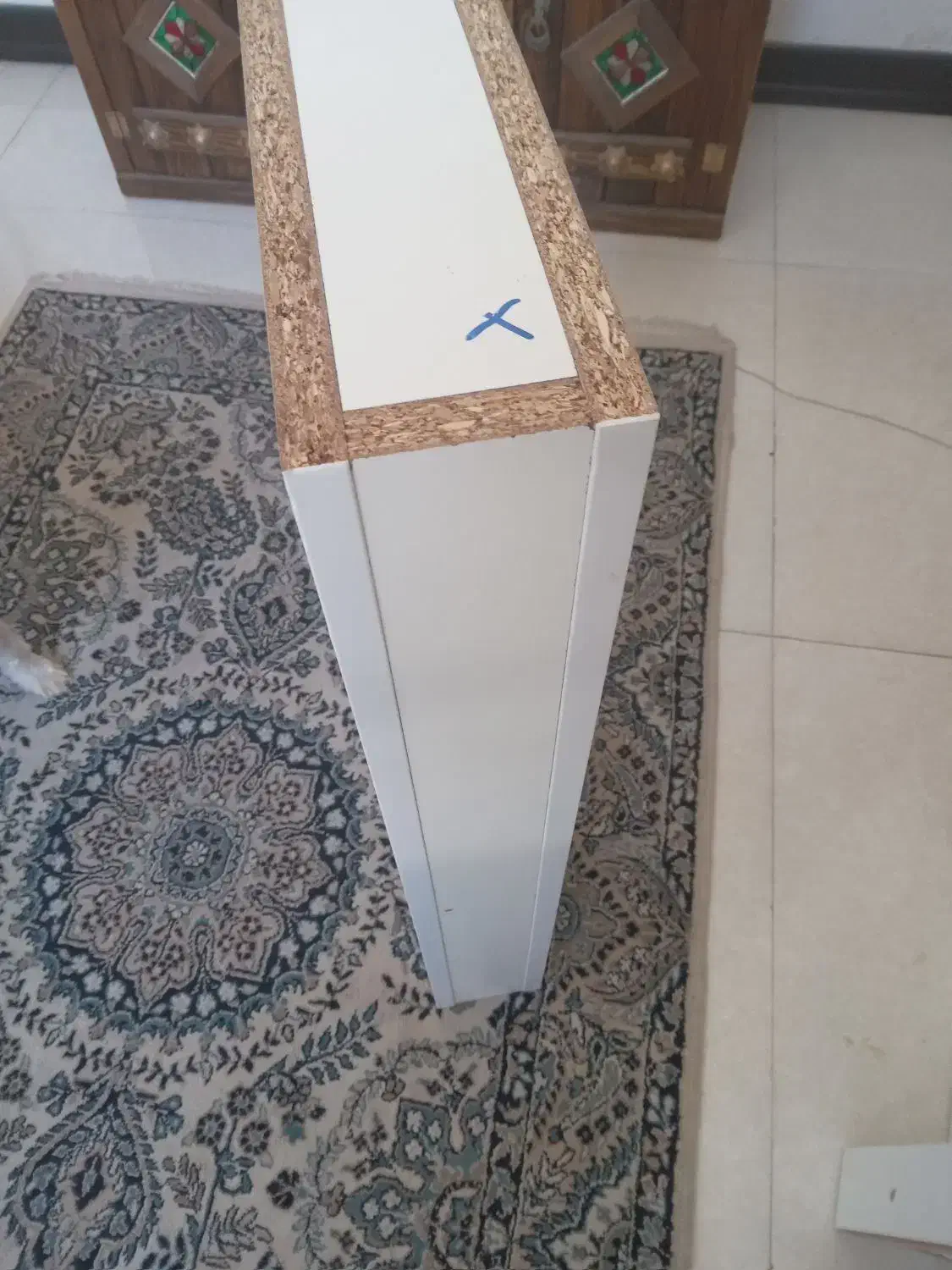 شلف بزرگ ام دی اف|کتابخانه، شلف، قفسه‌های دیواری|شاهین‌شهر, شهرک پردیس|دیوار