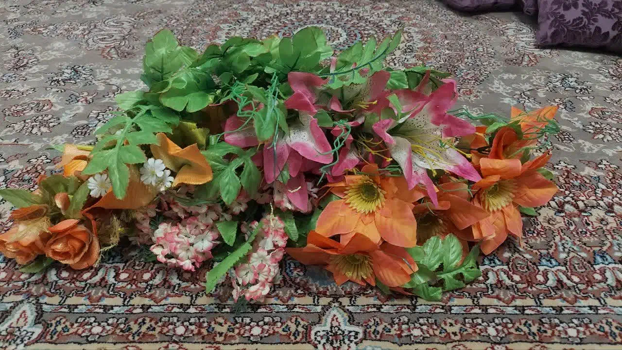 گل شیشه ای نو مناسب کادو ،گل مصنوعی وتابلو|گل مصنوعی|اسلام‌شهر, شهرک مهدیه|دیوار