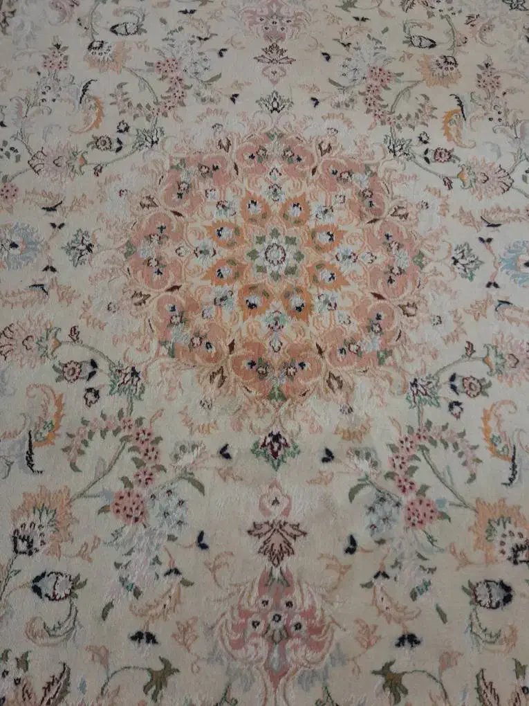 جفت ۶ متری دستباف کاشمر گل ابریشم طرح تبریز|فرش|تهران, سازمان برنامه جنوبی|دیوار