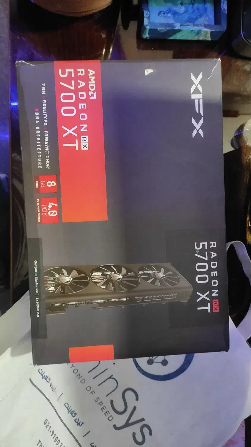 کارت گرافیکxfx rx 5700 xt سه فن گیمینگ|قطعات و لوازم جانبی رایانه|چهارباغ, |دیوار