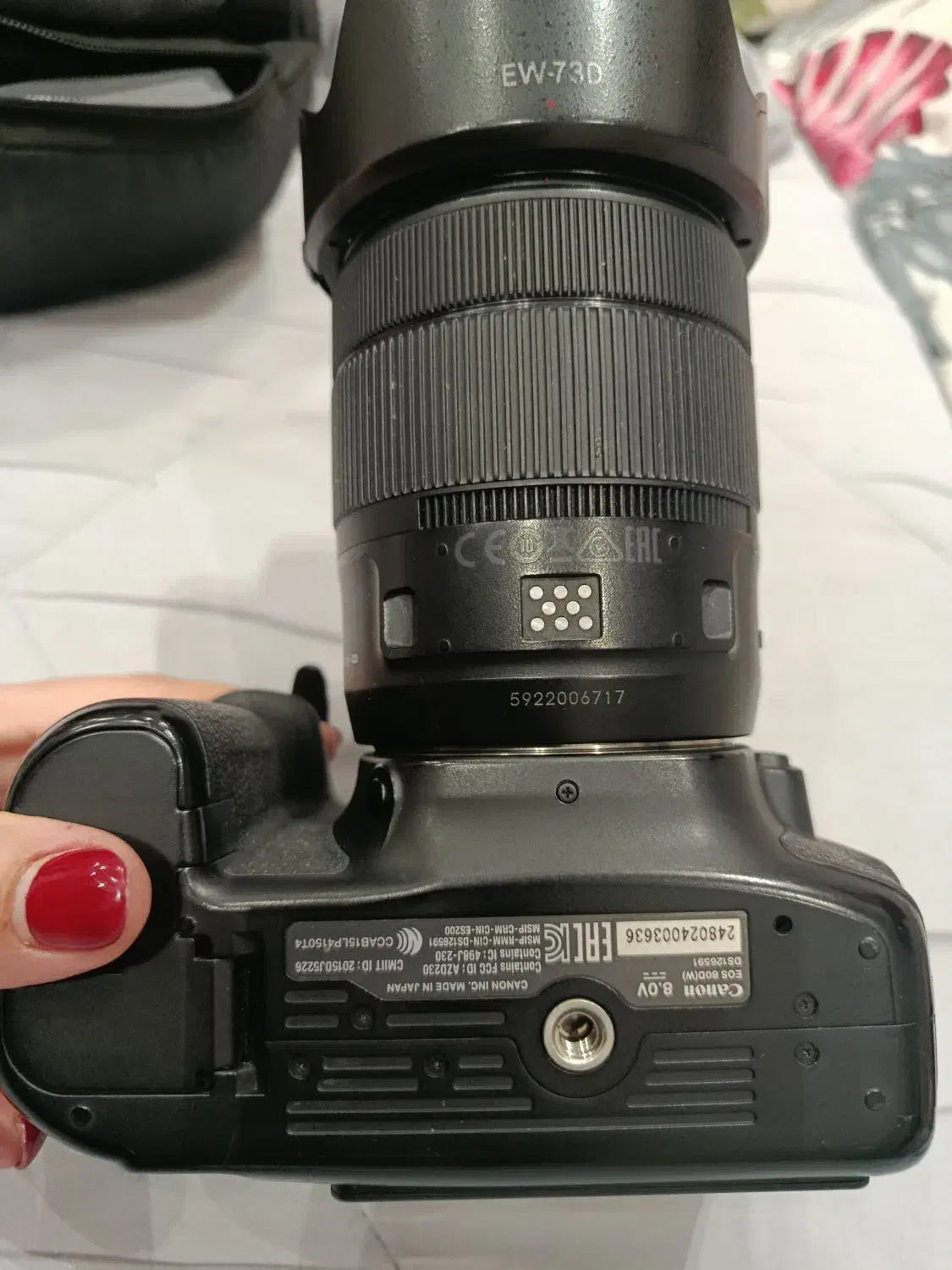 فروش دوربین عکاسی کانن ۸۰دی|دوربین عکاسی و فیلمبرداری|شیراز, شهرک گلدشت حافظ|دیوار