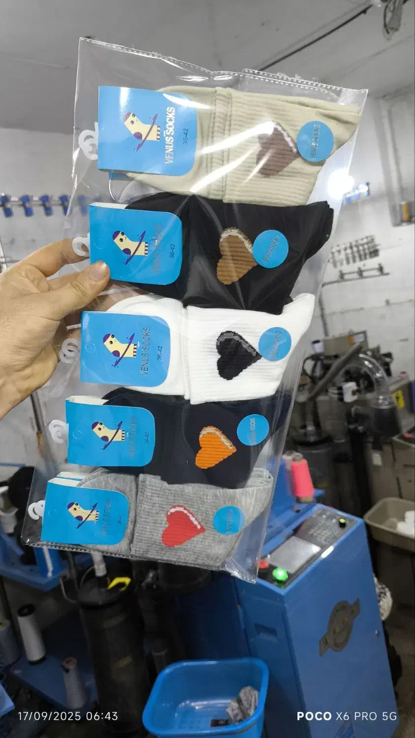 تولیدو پخش جوراب فانتزی پنبه.خریدمستقیم از تولیدی|لباس|قرچک, مهدیه|دیوار