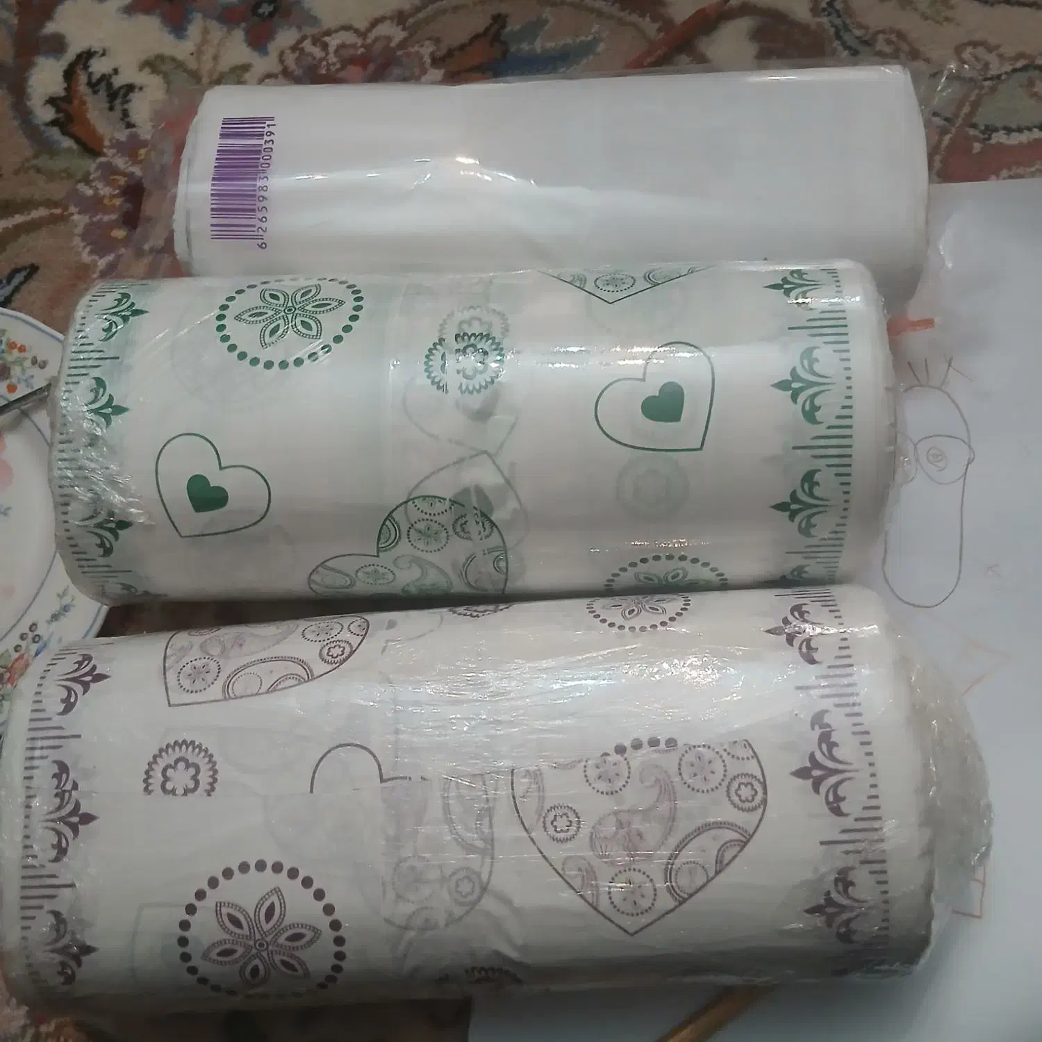 تعدادمحدود سفره یکبارمصرف ۱کیلویی و۲کیلویی|ظروف نگهدارنده، پلاستیکی، یک‌بارمصرف|تهران, حکیمیه|دیوار