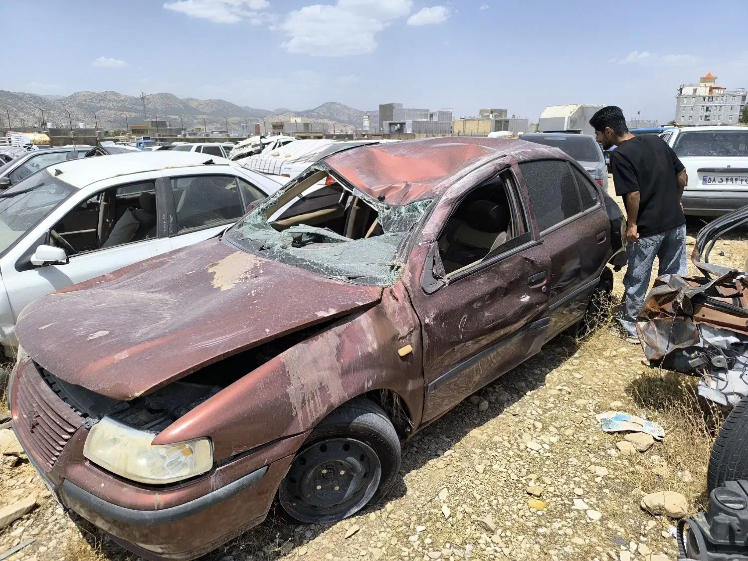 سمند تصادفی|خودرو سواری و وانت|یاسوج, |دیوار